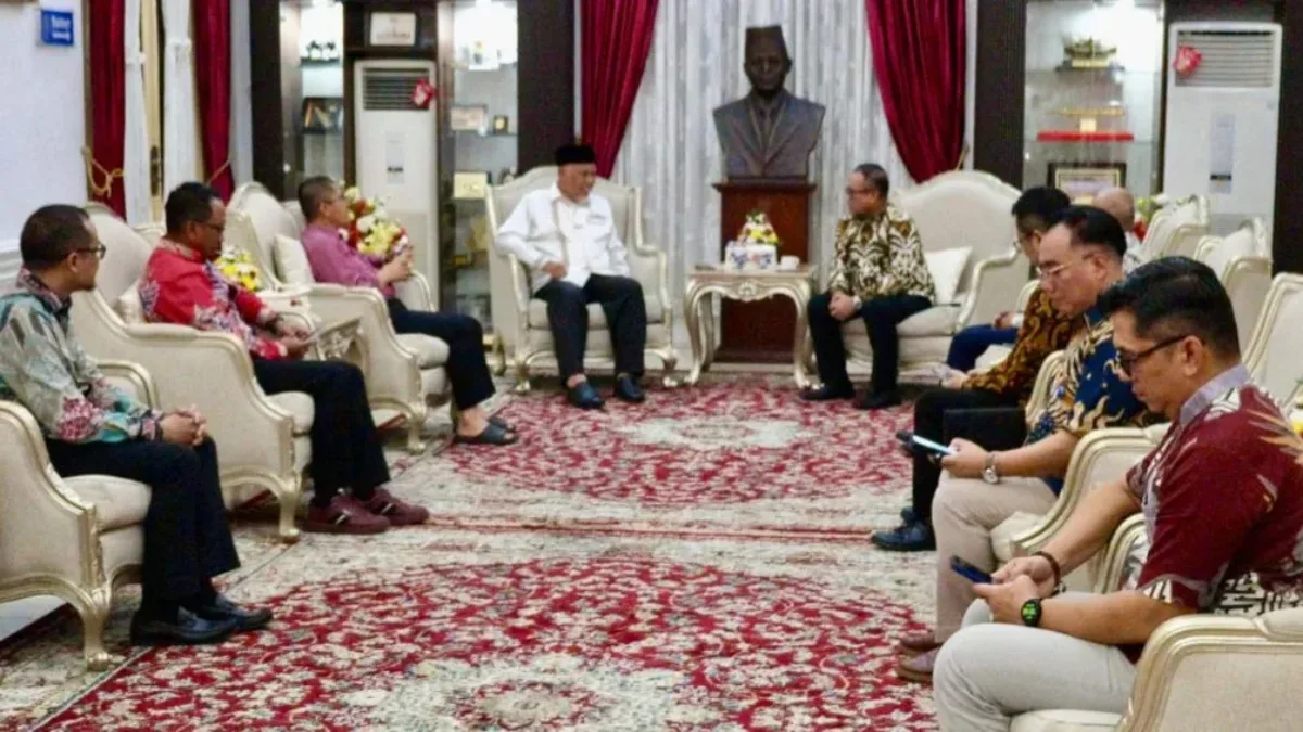 Jajaran Manajemen Askrida Laporkan Kinerja ke Gubernur Sumbar