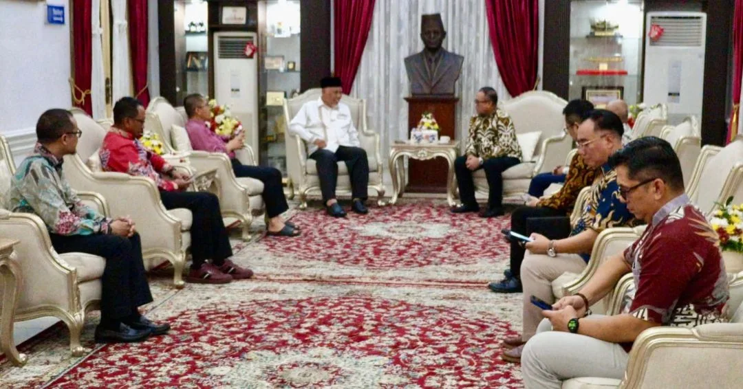 Jajaran Manajemen Askrida Laporkan Kinerja ke Gubernur Sumbar