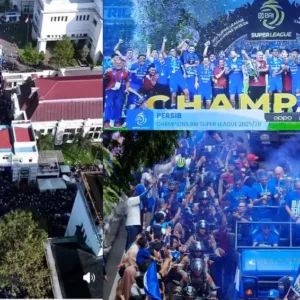 Bandung Lumpuh Hari Ini, Lautan Biru Bobotoh Rayakan Persib Juara