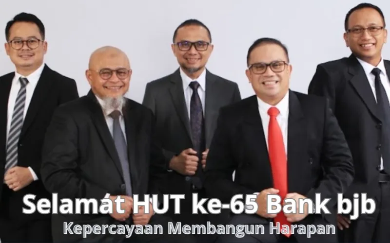 Askrida Ucapkan Selamat HUT ke-65 untuk Bank bjb