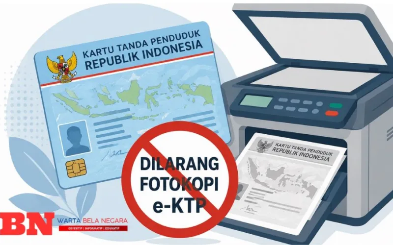 Fotokopi e-KTP Dilarang, Dukcapil Ingatkan Risiko Pelanggaran PDP