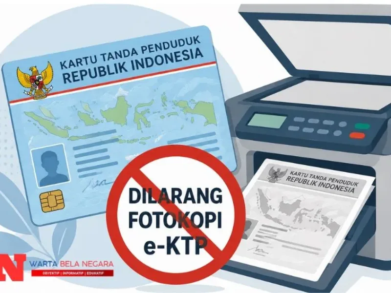 Fotokopi e-KTP Dilarang, Dukcapil Ingatkan Risiko Pelanggaran PDP