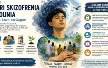 Hari Skizofrenia Sedunia: Negara Wajib Hadir untuk ODS