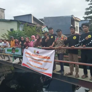 DPD  Rumah Juang Rampas Setia 08  Berdaulat Makasar, Bersihkan kanal