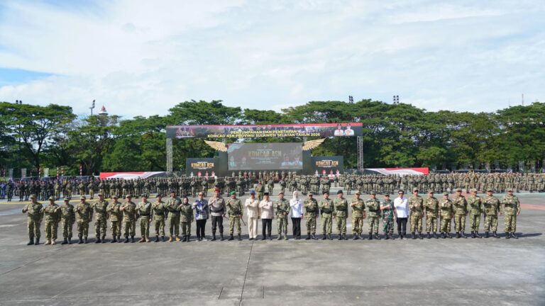 Pertama di Indonesia, Kodam XIV/Hasanuddin Sukses Kukuhkan 500 Komcad ASN Sulsel