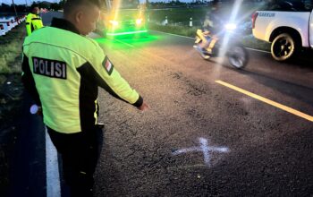 Lakalantas di Binuang Polman: Yamaha N-Max Tabrak Sepeda Angin, Satu Orang Meninggal Dunia