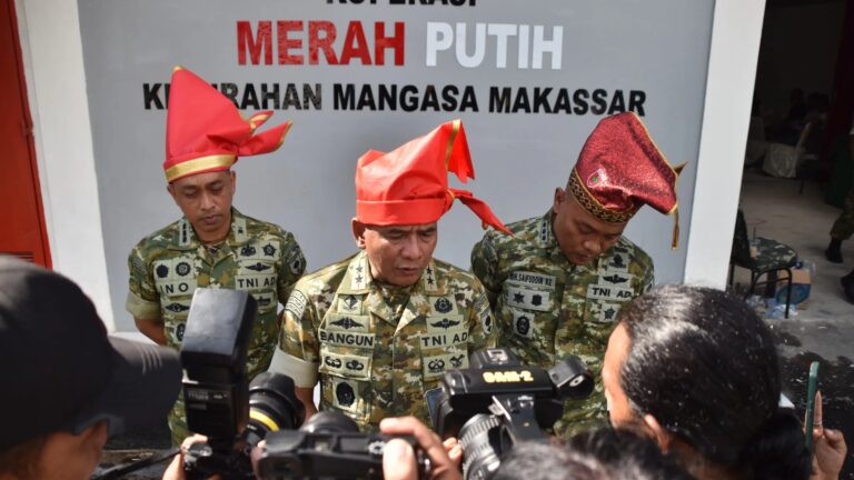Kodim 1408/MKS Bersama Forkopimda, Saksikan Peresmian 1.061 Koperasi Merah Putih oleh Presiden Prabowo