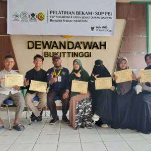 Dewan Dakwah Bukittinggi Sukses Gelar Pelatihan Bekam Tibbun Nabawi