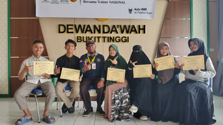 Dewan Dakwah Bukittinggi Sukses Gelar Pelatihan Bekam Tibbun Nabawi