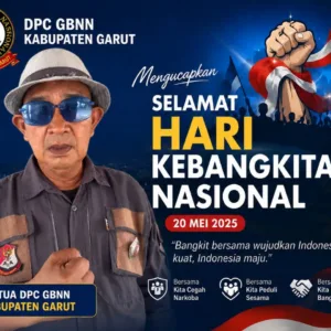 Dalam rangka memperingati Hari Kebangkitan Nasional, Ketua DPC GBNN Kabupaten Garut, Rohman Priatna