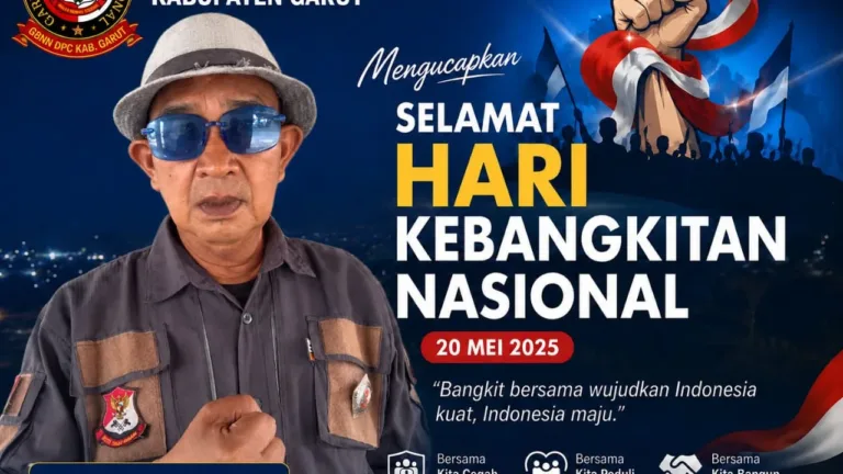Dalam rangka memperingati Hari Kebangkitan Nasional, Ketua DPC GBNN Kabupaten Garut, Rohman Priatna