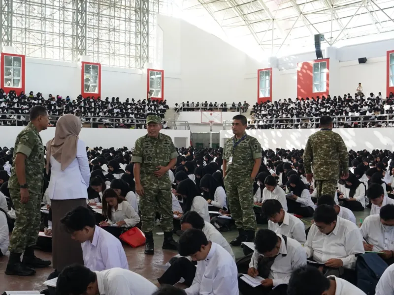 4.647 Peserta Ikuti Seleksi SPPI KDKMP, Kasdam XIV/Hsn Turun Langsung Tinjau Pelaksanaan