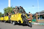 Aksi Heroik! Pangdam XIV/Hsn Pimpin Aksi Bersih-Bersih Massal di Jantung Kota Makassar