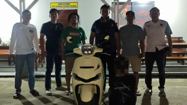 Nekat Mencuri Sepeda Motor Milik Orang Tua, Seorang Anak di Pasaman Barat Diringkus Polisi