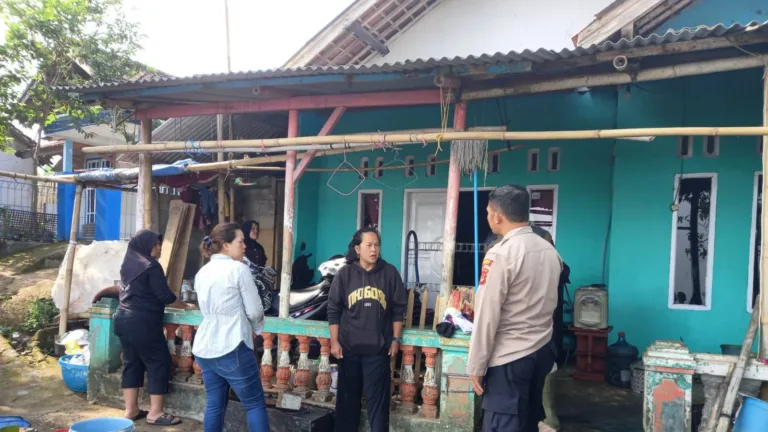 Rumah Warga di Cigedug Ludes Terbakar, Polisi Lakukan Cek TKP