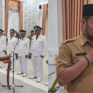 Pelantikan Lima Kades PAW di Garut, Bupati Ingatkan Amanah dan Tanggung Jawab kepada Masyarakat