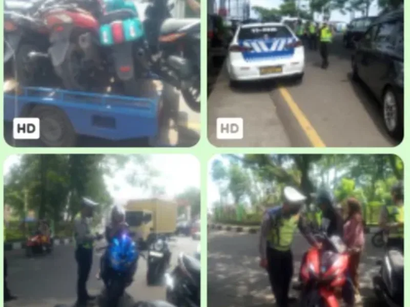 Operasi KTMDU di Simpang STM Garut: Sinergi Bapenda, Satlantas, Dishub dan TNI Tertibkan Pajak Kendaraan