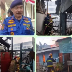 Damkar Garut Gerak Cepat Atasi Kebakaran di Kampung Sindanggalih
