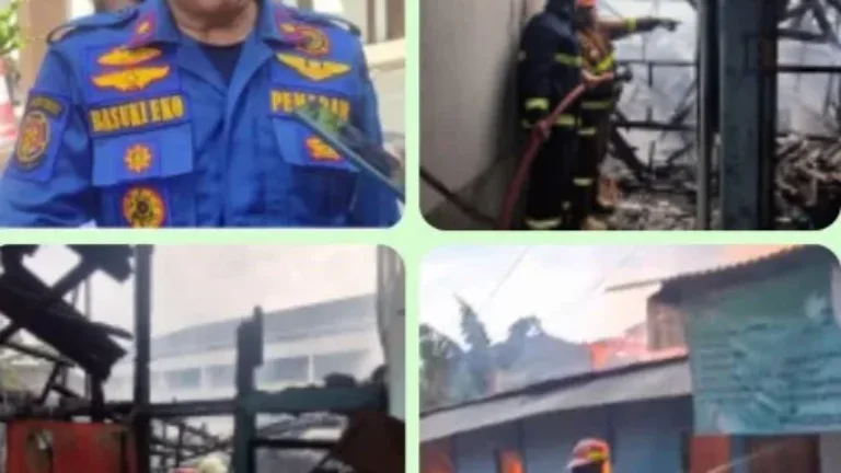Damkar Garut Gerak Cepat Atasi Kebakaran di Kampung Sindanggalih