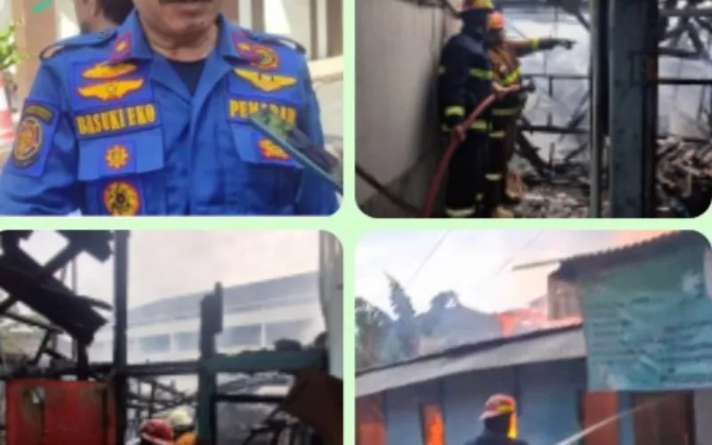 Damkar Garut Gerak Cepat Atasi Kebakaran di Kampung Sindanggalih