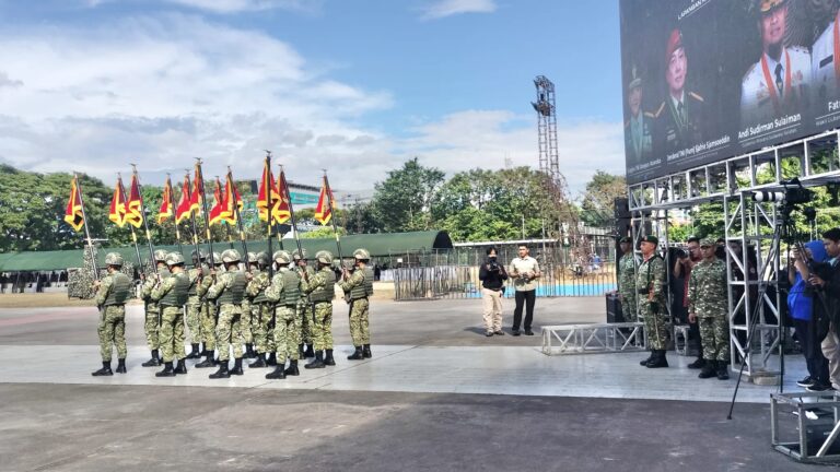Dandim 1408/MKS Hadiri Upacara Penyumpahan dan Penetapan Komcad ASN Provinsi Sulawesi Selatan TA 2026 di Makassar