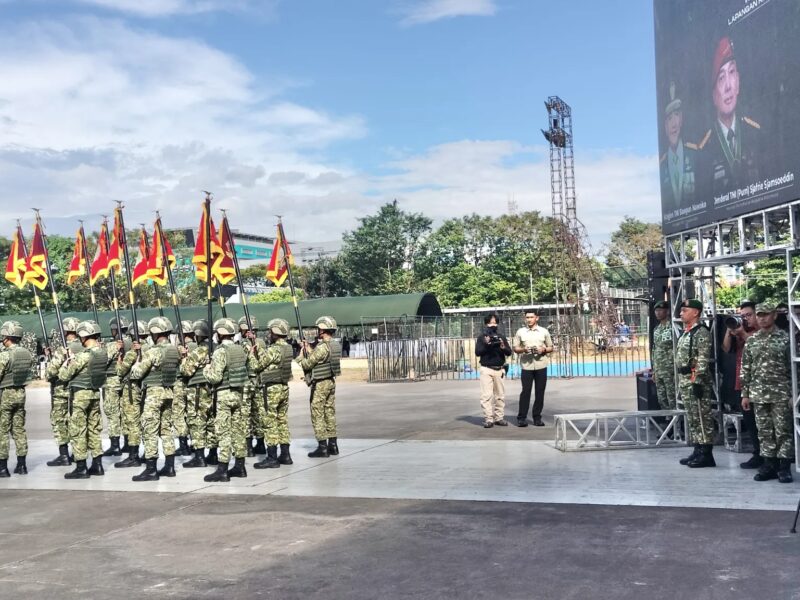 Dandim 1408/MKS Hadiri Upacara Penyumpahan dan Penetapan Komcad ASN Provinsi Sulawesi Selatan TA 2026 di Makassar