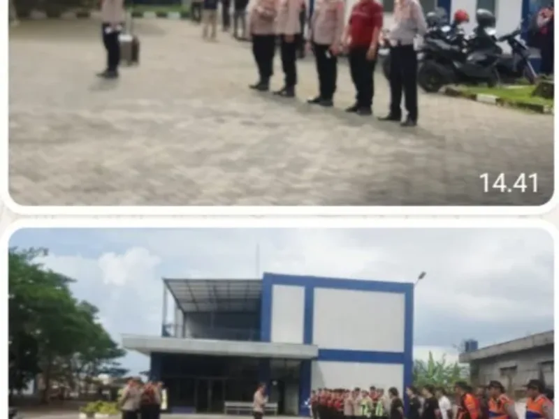 Apel Gabungan Polsek Jajaran Garut Demi Menjaga Keamanan Acara Pentas Supermusik Djarum