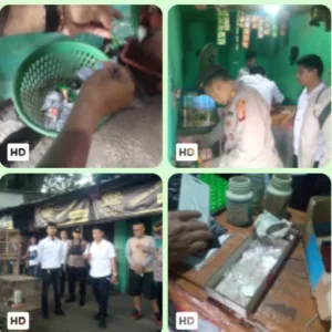 Gerak Cepat Polsek Tarogong Kidul Razia di Haurpanggung dan Jalan Cimanuk, Penjual Warung Diduga Edarkan Miras dan Obat Terlarang