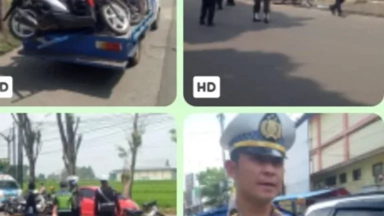 Sinergitas Bapenda, Polres, POM TNI, Dishub dan Satpol PP Gelar Razia KMTDU di Jalan Suherman Garut