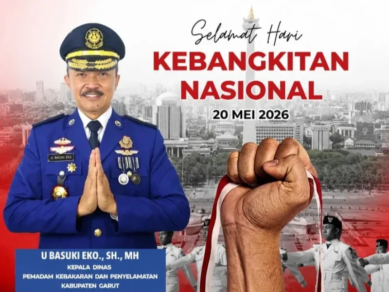 Semangat Hari Kebangkitan Nasional, Disdamkarmat Garut Siap Jaga Masyarakat dari Bahaya Kebakaran