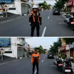 Dishub Garut Kerahkan 10 Personel untuk Pengamanan Arus Lalu Lintas Sholat Idul Adha di Mesjid Agung Garut