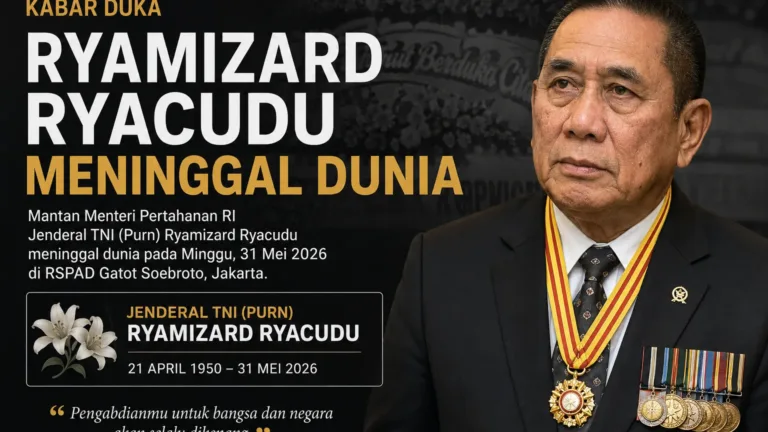 Ryamizard Ryacudu Meninggal Dunia, Indonesia Kehilangan Tokoh Militer Senior