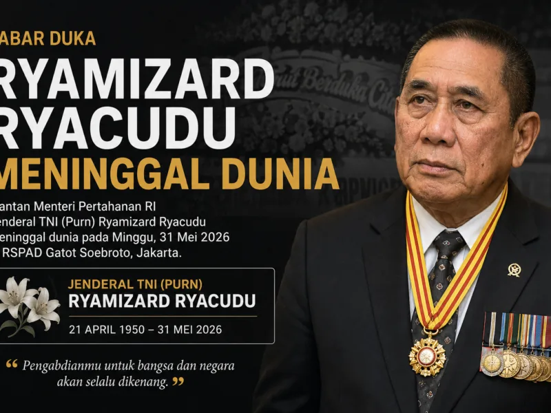 Ryamizard Ryacudu Meninggal Dunia, Indonesia Kehilangan Tokoh Militer Senior