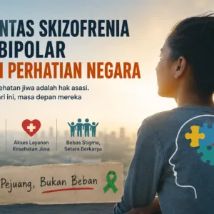 Penyintas Skizofrenia dan Bipolar Butuh Perhatian Negara