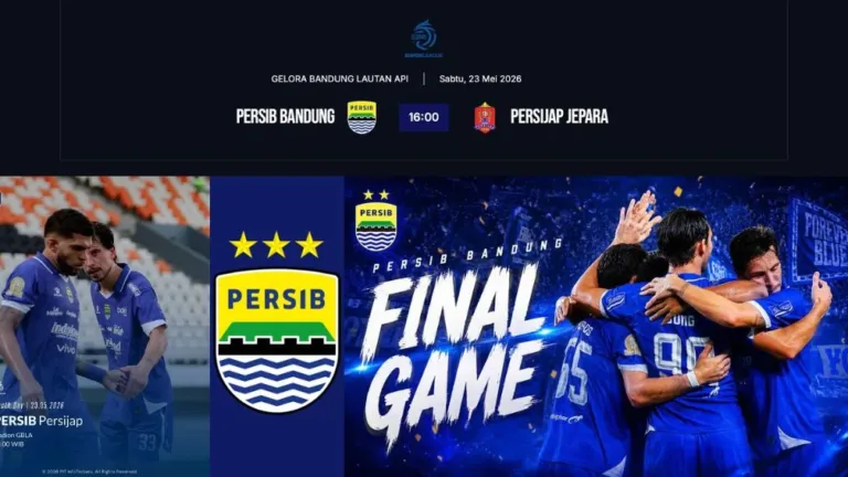 Persib Juara Hari Ini? Ini Skenario Penentu Lawan Persijap