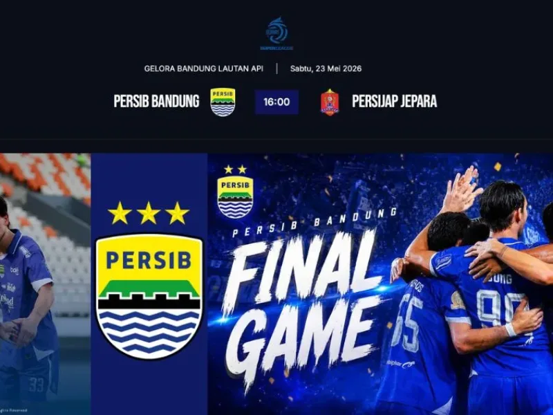 Persib Juara Hari Ini? Ini Skenario Penentu Lawan Persijap
