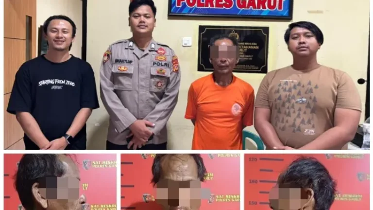 Sat Reskrim Polres Garut Tahan Pelaku Curat Saat Tarawih, Gasak HP dan Uang Tunai Milik Warga