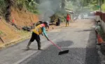 Akses Jalan Panjaungan Desa Malasari Semakin Di Permulus