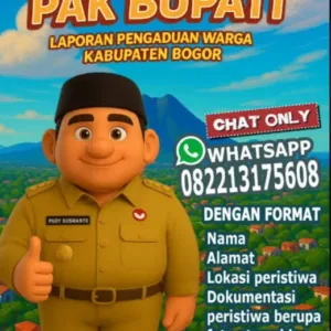 50K Followers Di Akun Medsos Lapor Bupati Bogor