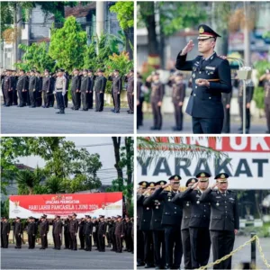 Polres Garut Gelar Upacara Hari Lahir Pancasila 2026, Teguhkan Semangat Persatuan Menuju Indonesia Raya