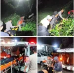 Polsek Bayongbong Evakuasi Perempuan yang Loncat dari Jembatan Sasak Besi