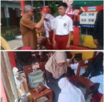 Acara Kelulusan dan Perpisahan SDN Puspasari Salawu Berlangsung Sederhana