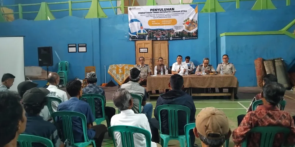 Keberhasilan Program PTSL Desa Pusparahayu Patut di Contoh.