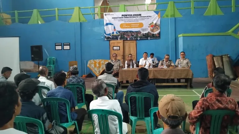 Keberhasilan Program PTSL Desa Pusparahayu Patut di Contoh.
