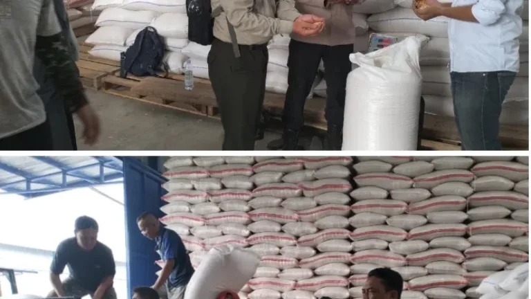 Polsek Banjarwangi Dukung Ketahanan Pangan Nasional, 2,5 Ton Jagung Hasil Panen Raya Diserap Bulog Garut
