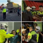 Polisi Lakukan Evakuasi Laka Lantas di Malangbong 