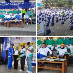 Ribuan Peserta Ling Tien Kung Padati Alun-Alun Malangbong