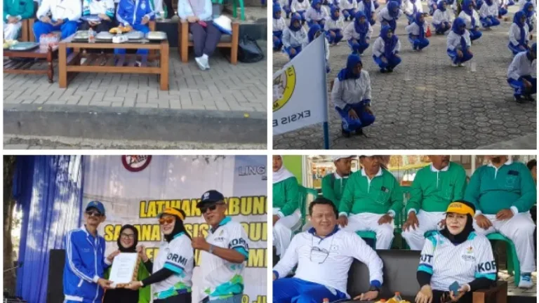 Ribuan Peserta Ling Tien Kung Padati Alun-Alun Malangbong
