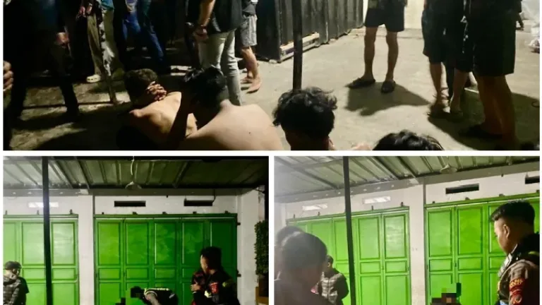 Jelang Subuh, Patroli Presisi Polres Garut Amankan Kelompok Bermotor dan Barang Bukti Sajam