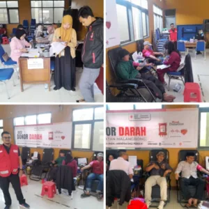 Aksi Donor Darah PMI Malangbong Berhasil Himpun 48 Labu Darah